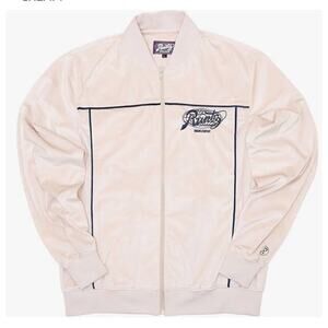 Runtz Around The World Velour Cream/Slate Men's Jacket 33609-CRM